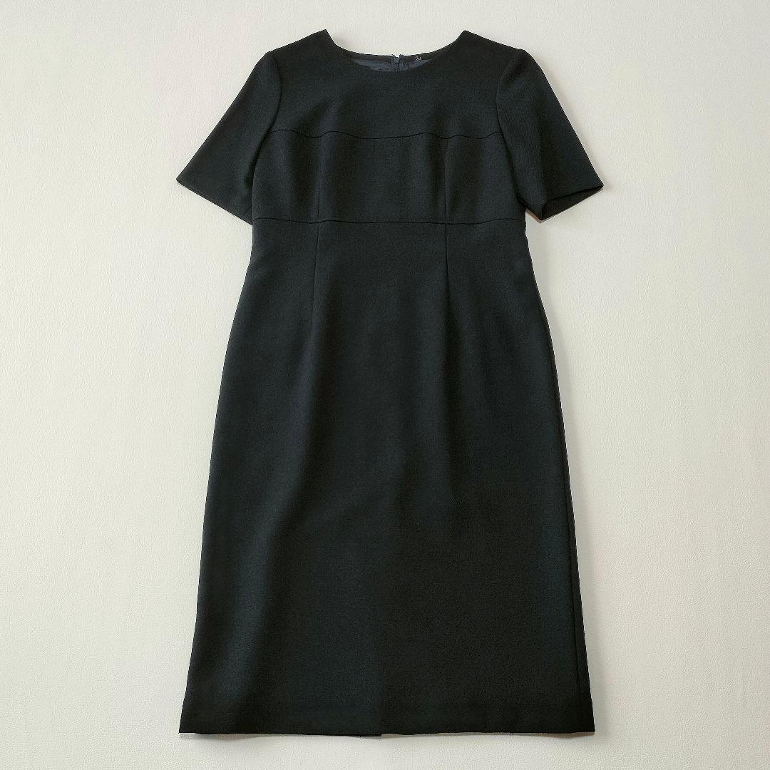 東京イギン　高級フォーマルジャケットワンピースセット　ネイビー　お受験