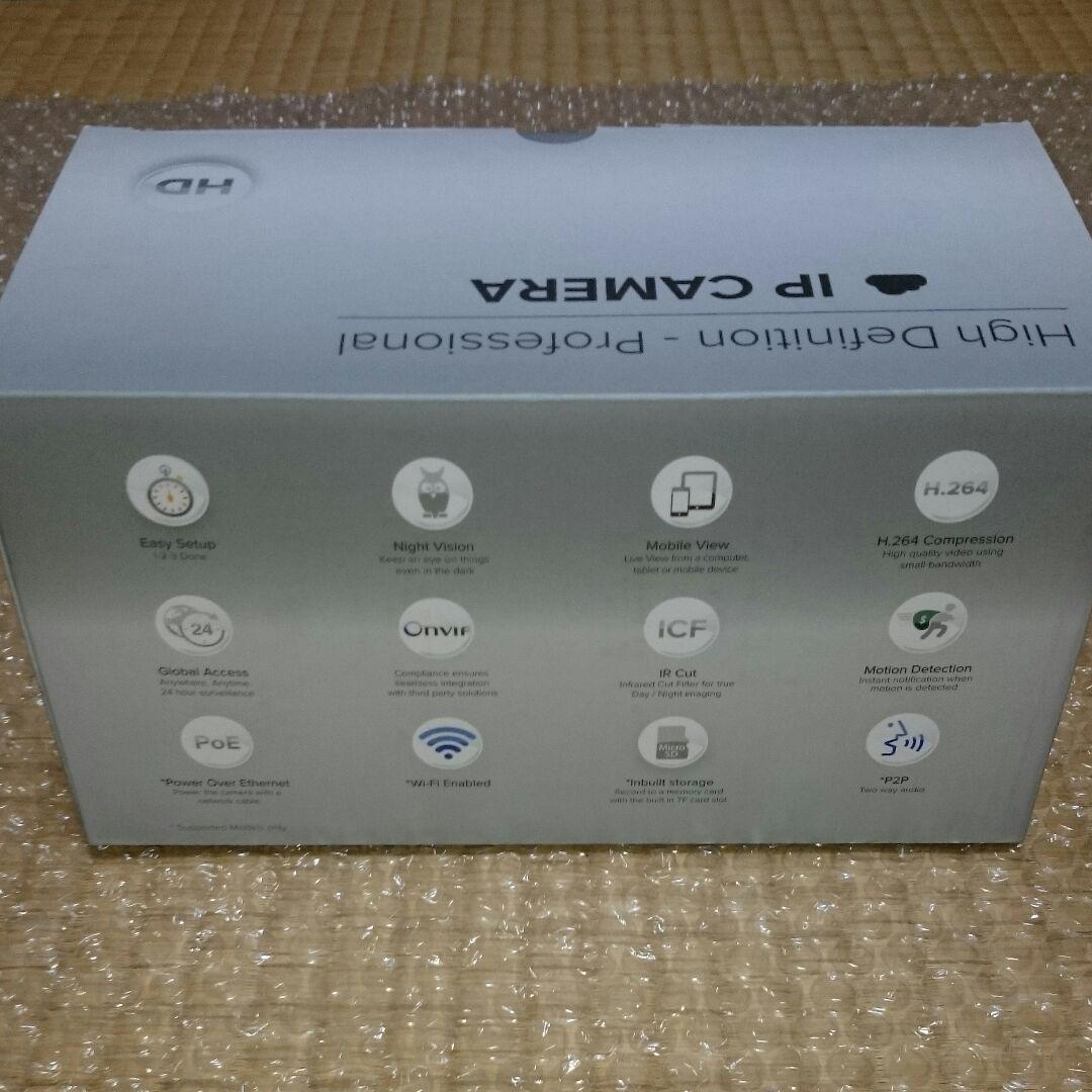 新品、未使用☆防犯カメラ 監視カメラ IPカメラ☆無線Wi-Fi屋外型