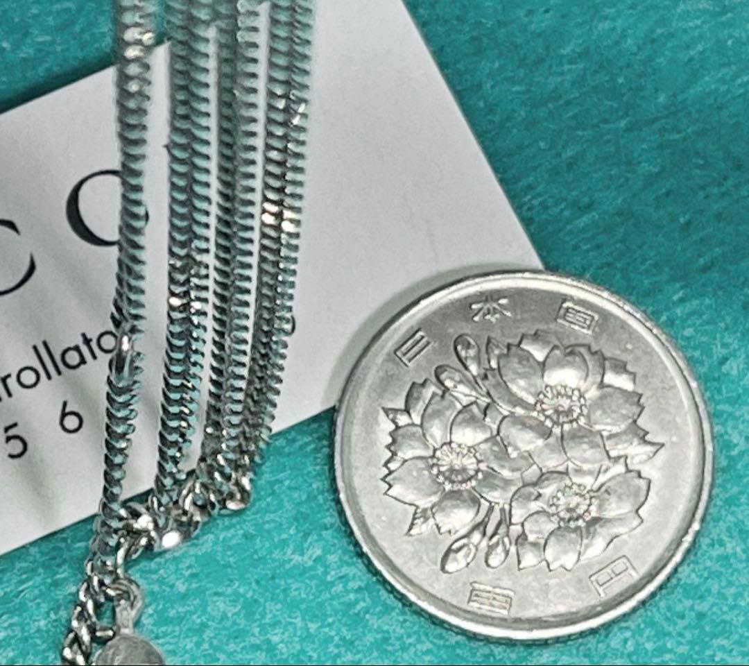 美品　GUCCI 2ミリ　喜平チェーンネックレス