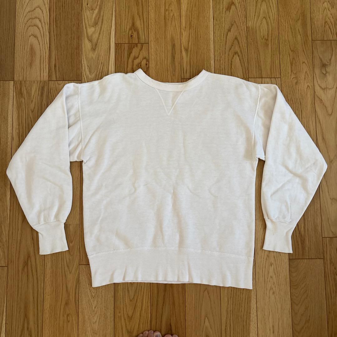 50s 60s モンスタープリント　スウェット　ヴィンテージ 前V