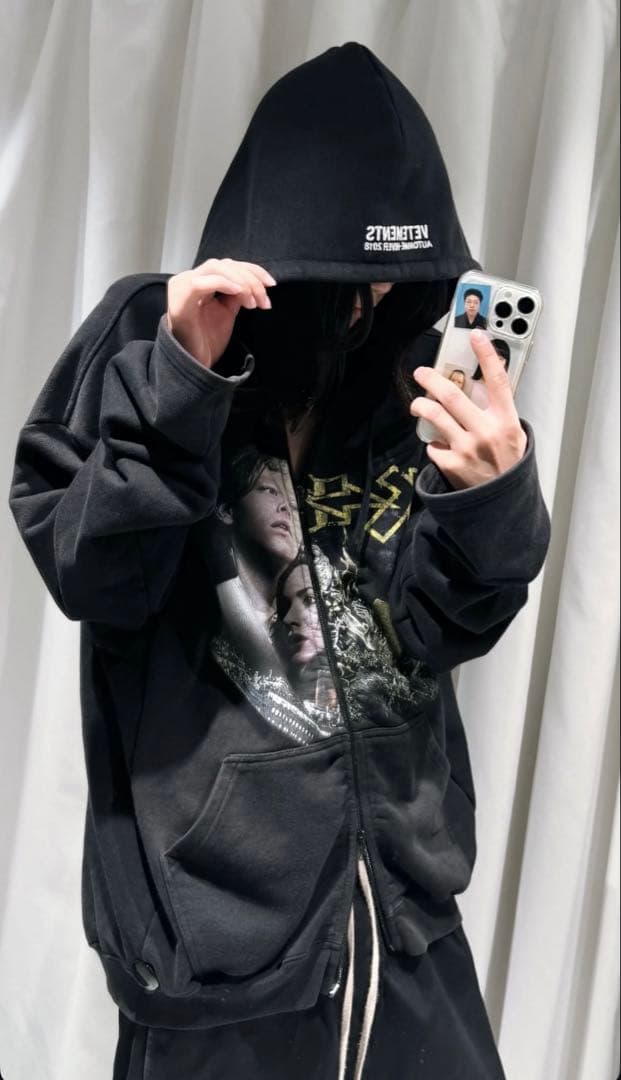 Vetements TITANIC タイタニック　ジップパーカー　Hoodie