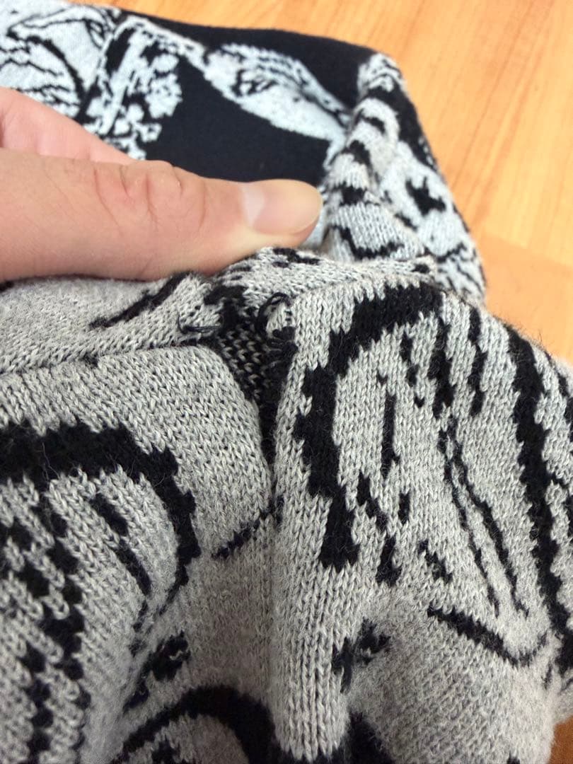 GX1000 JACQUARD CREWNECK ニット M