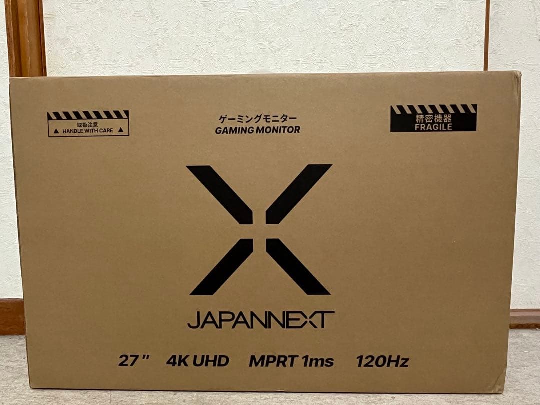 JAPANNEXT 27インチ 4K ゲーミングモニター