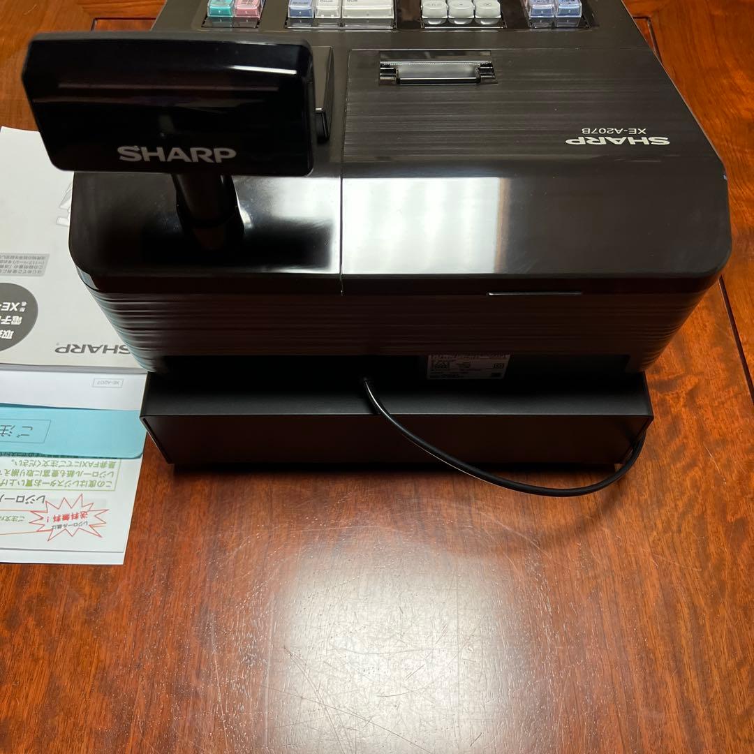 【美品】SHARP XE-A207 ブラック【取扱説明書・ドロア鍵・SDカード】