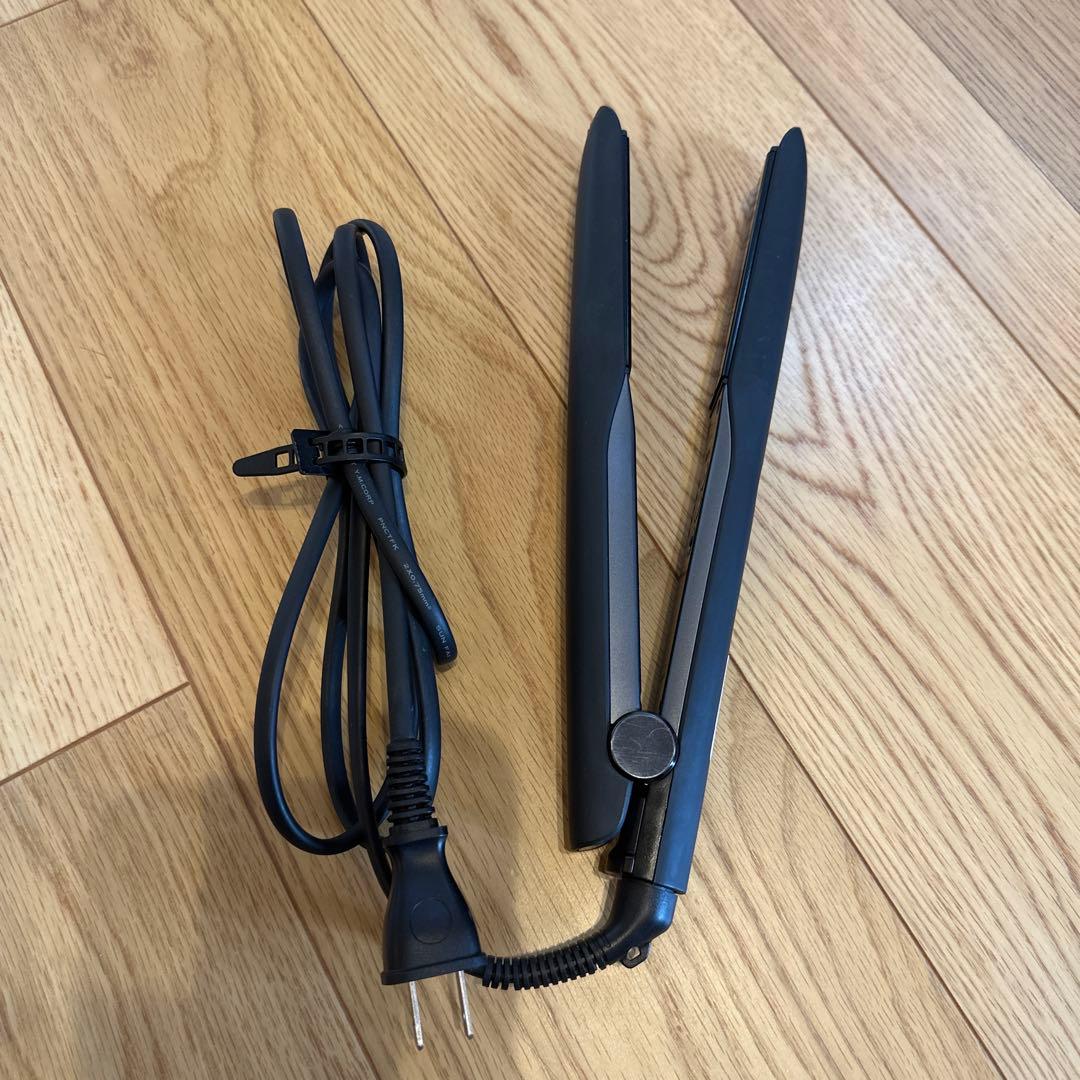 美品Panasonicストレートアイロン ナノケア ブラック EH-HS0J