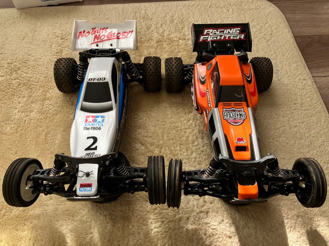 タミヤ DT-03 2台 フルセット ファインスペック プロポ、オプション付き
