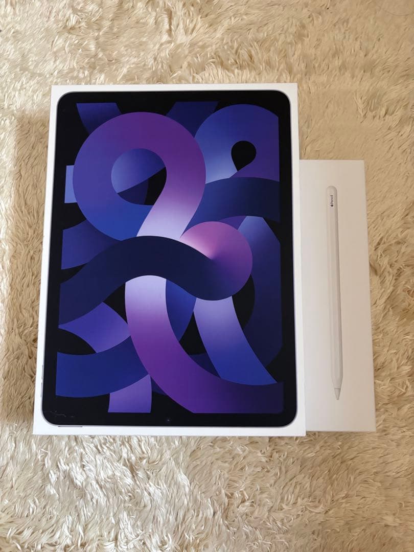 Apple iPad Air 第5世代パープル＋Apple Pencil