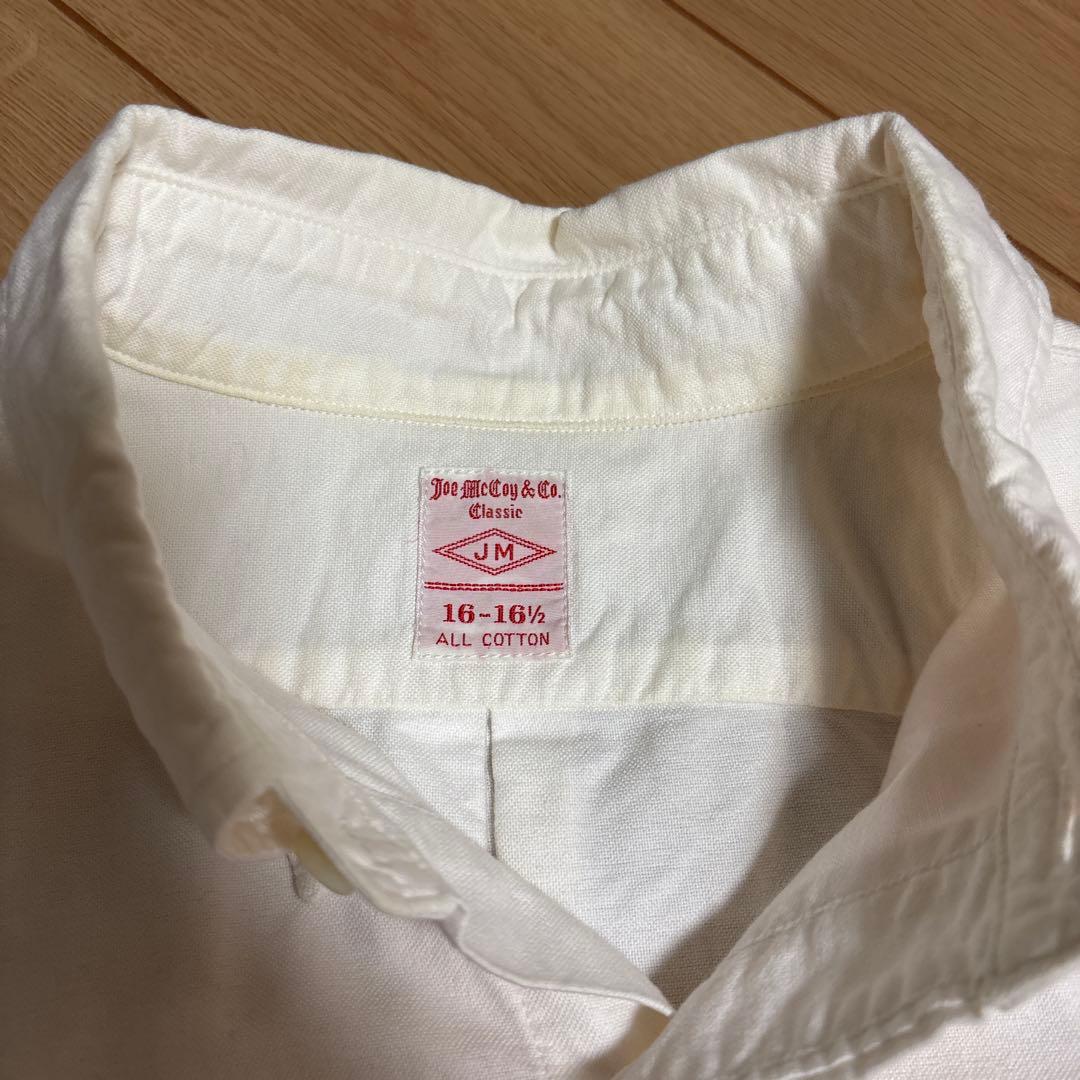 The REAL McCOY'S ホワイトシャツ