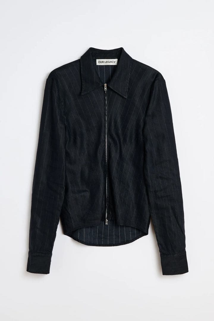 25AW OUR LEGACY SLIM ZIP SHIRT アワレガシー