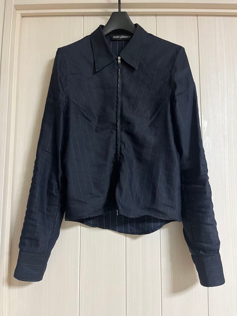 25AW OUR LEGACY SLIM ZIP SHIRT アワレガシー