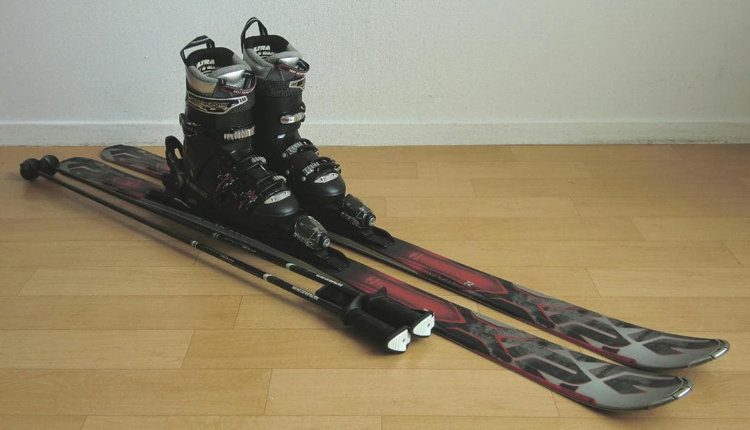 ■■1月限定■送料無料■K2■メンズスキーセット■板153靴26-26.5■■