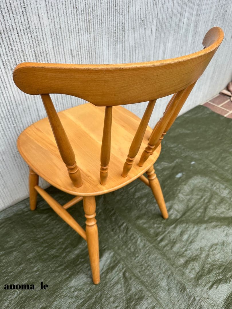 【ダイニングチェア】2　飛騨の家具　柏木工　スティックバック　ウィンザーチェア