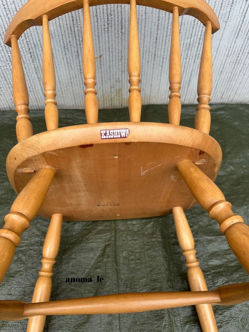 【ダイニングチェア】2　飛騨の家具　柏木工　スティックバック　ウィンザーチェア