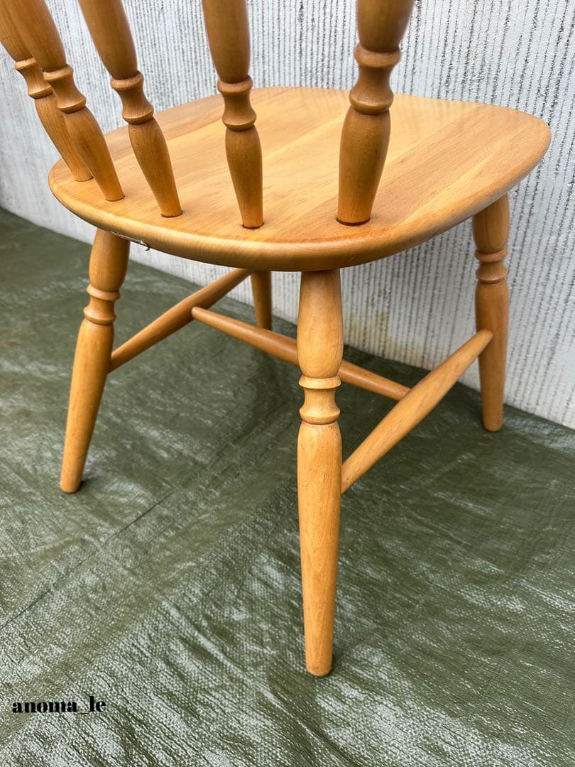 【ダイニングチェア】2　飛騨の家具　柏木工　スティックバック　ウィンザーチェア