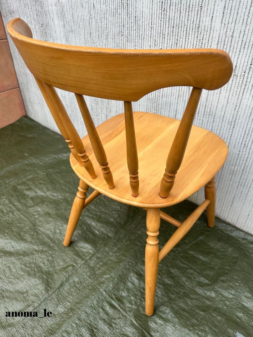 【ダイニングチェア】2　飛騨の家具　柏木工　スティックバック　ウィンザーチェア
