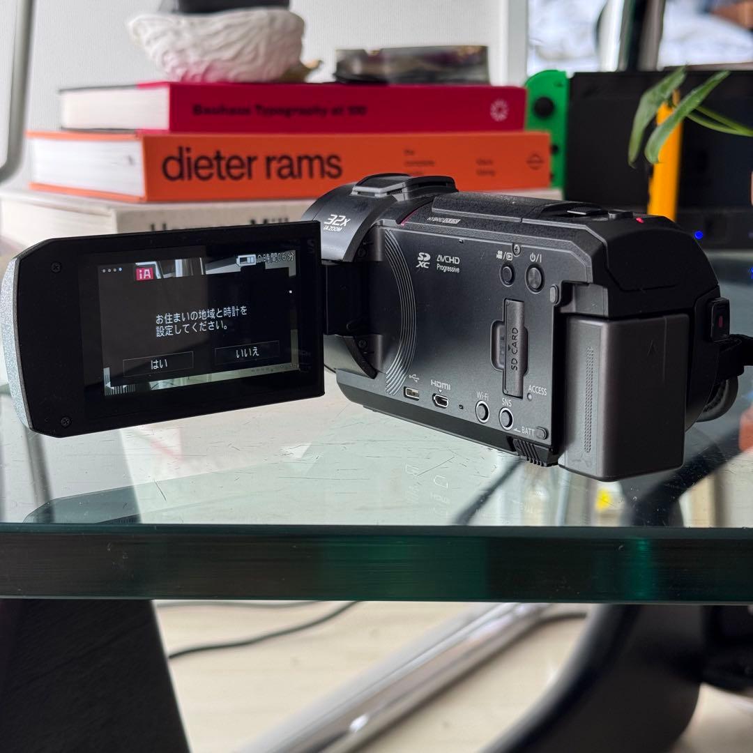 【超格安・早い者勝ち】Panasonic HC-VX2MS 4K ビデオカメラ