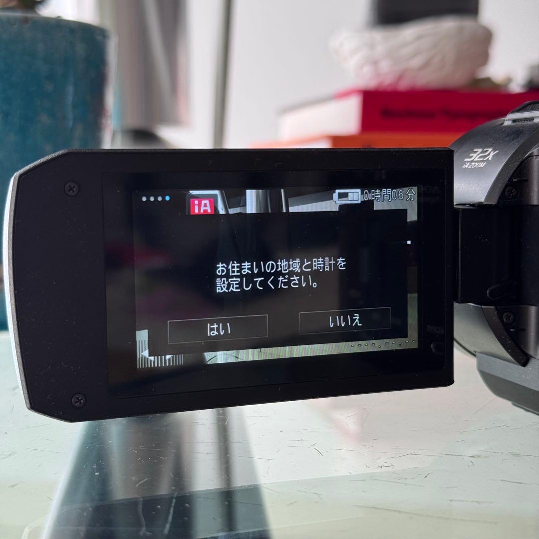 【超格安・早い者勝ち】Panasonic HC-VX2MS 4K ビデオカメラ