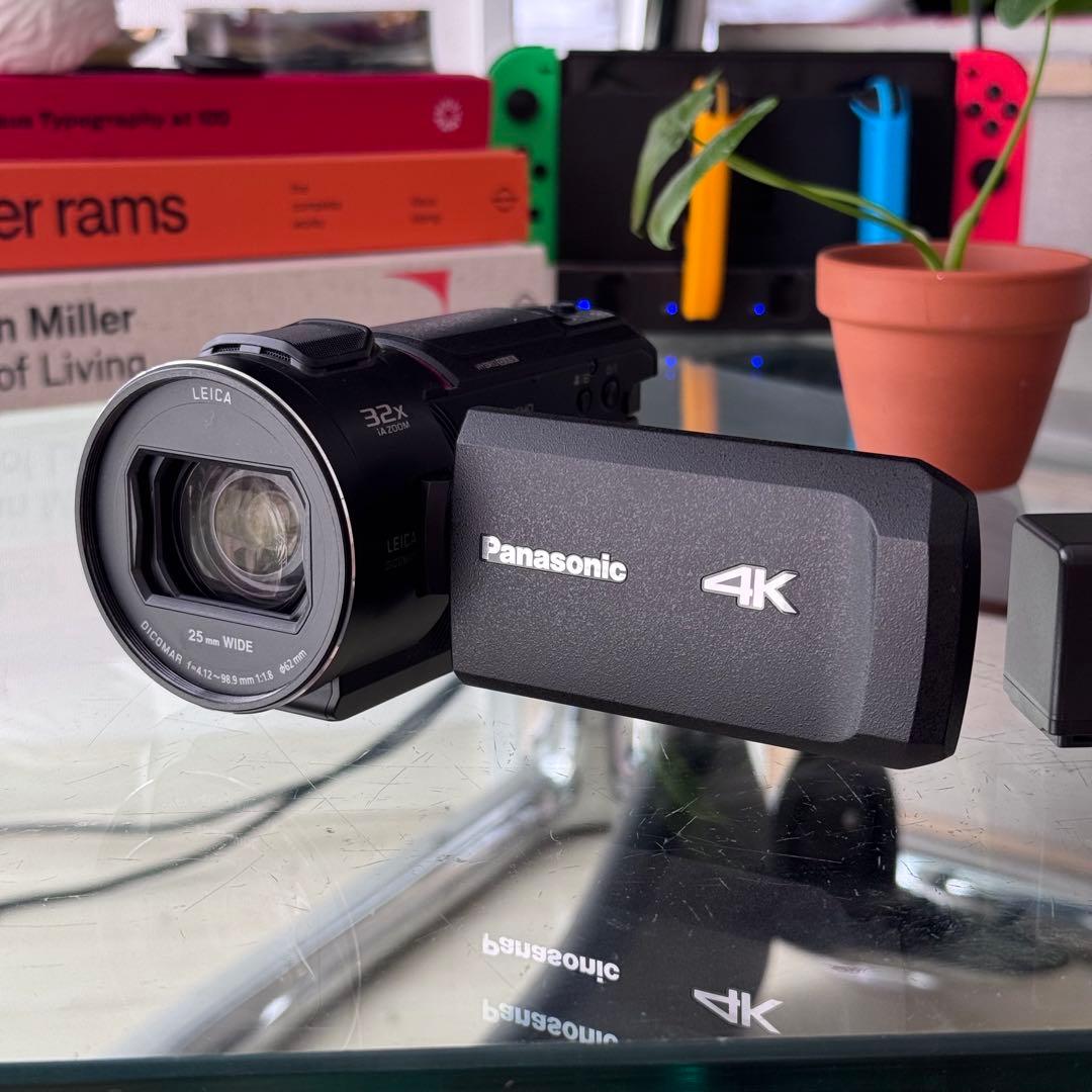 【超格安・早い者勝ち】Panasonic HC-VX2MS 4K ビデオカメラ