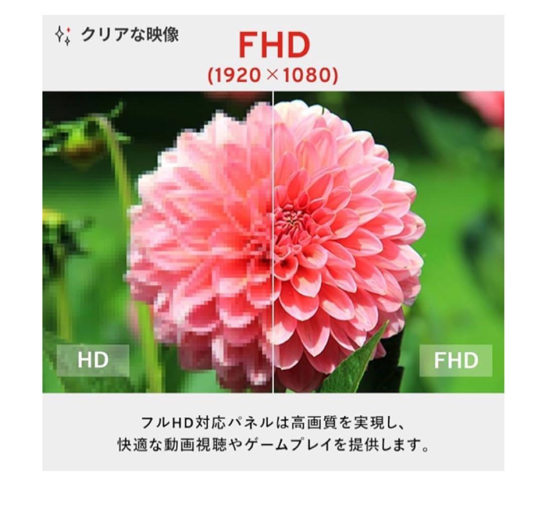 Pixio Wave White ゲーミングモニター 23.8インチ F