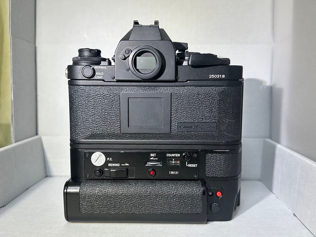 Canon NewF-1 AE Finder FD50mmF1.2Lレンズセット