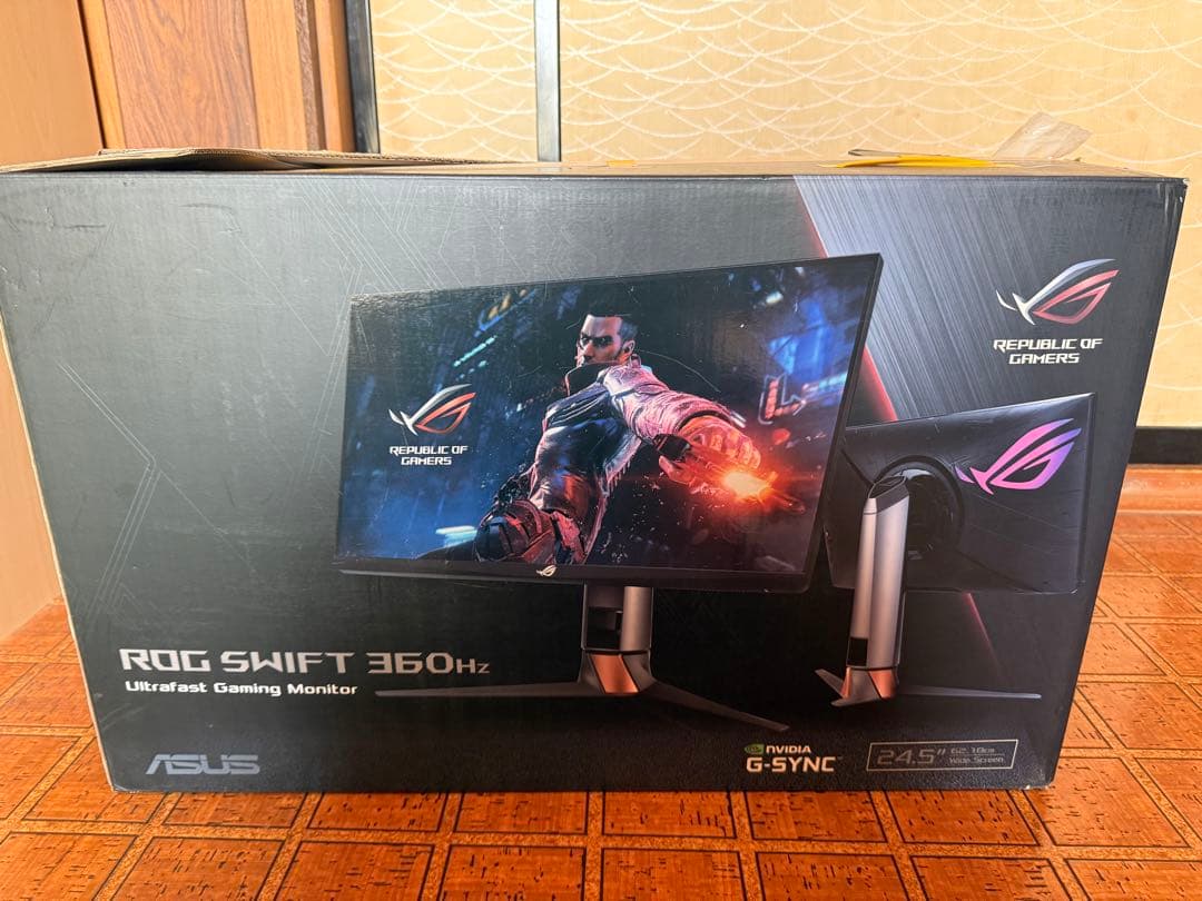 ASUS ROG SWIFT 360Hz ゲーミングモニター