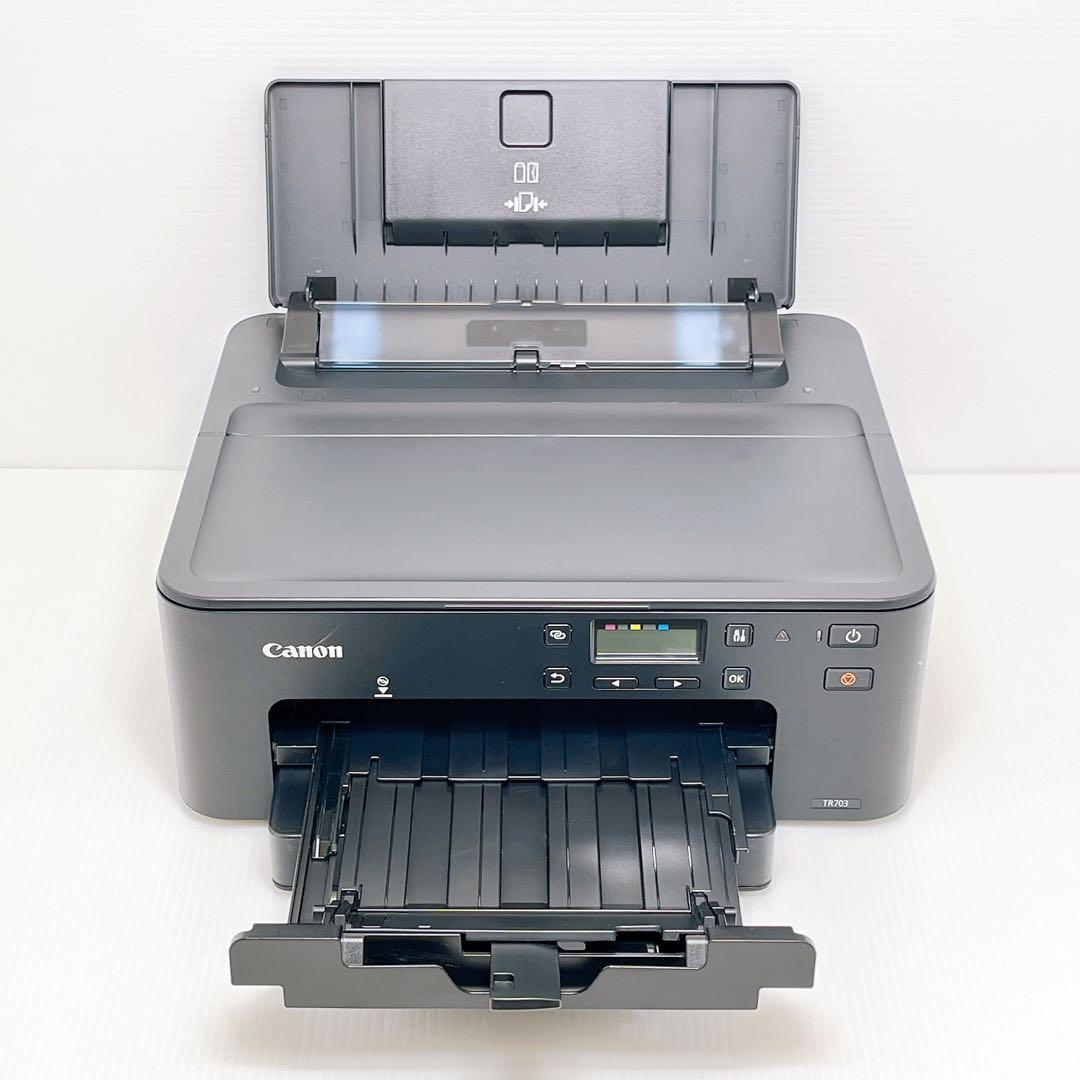 ■印刷枚数極少■Canon TR703 インクジェットプリンター キャノン