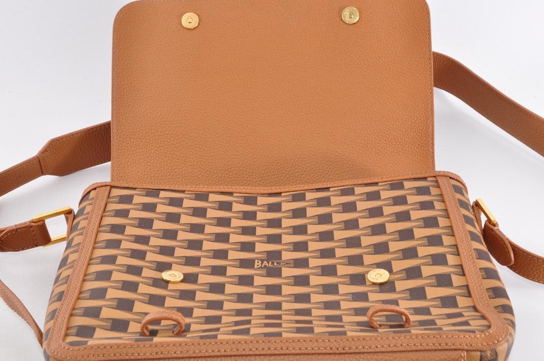 未使用品 BALLY バリー Gamesロゴ メッセンジャーバッグ 保存袋付