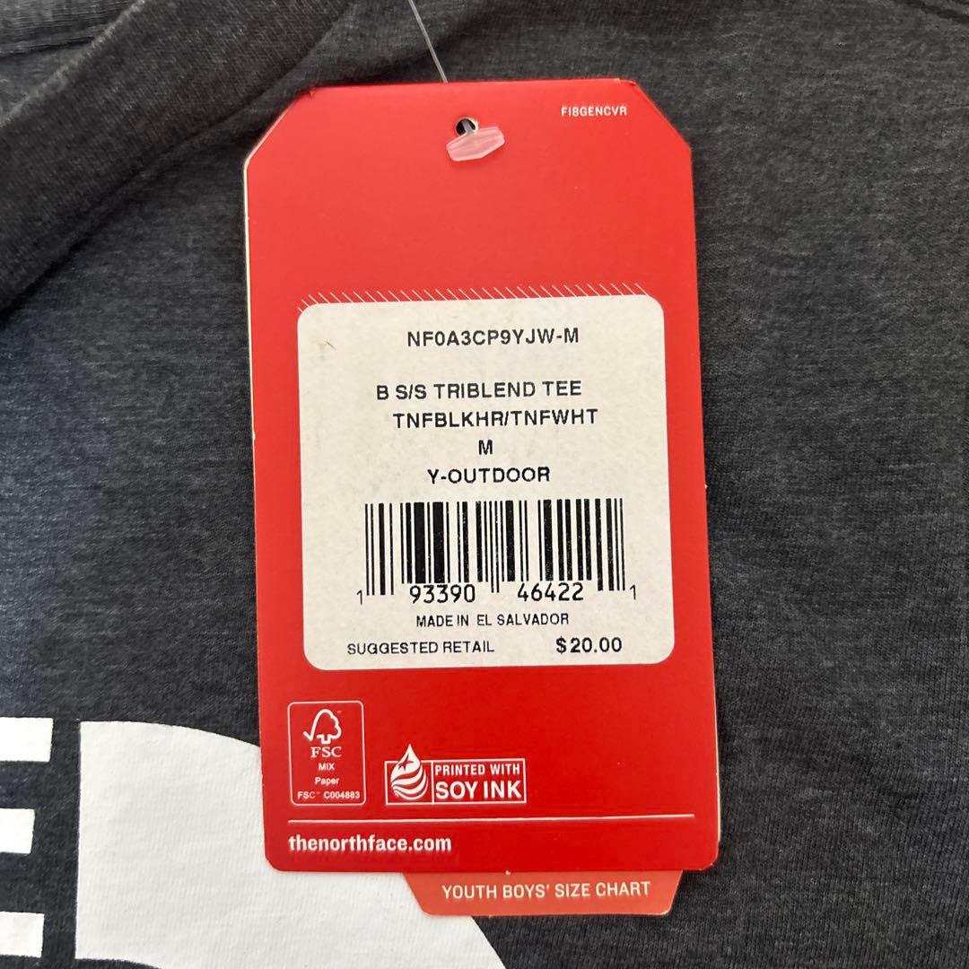 【新品未使用】　キッズM10/12 ノースフェイス半袖Tシャツ　4枚セット