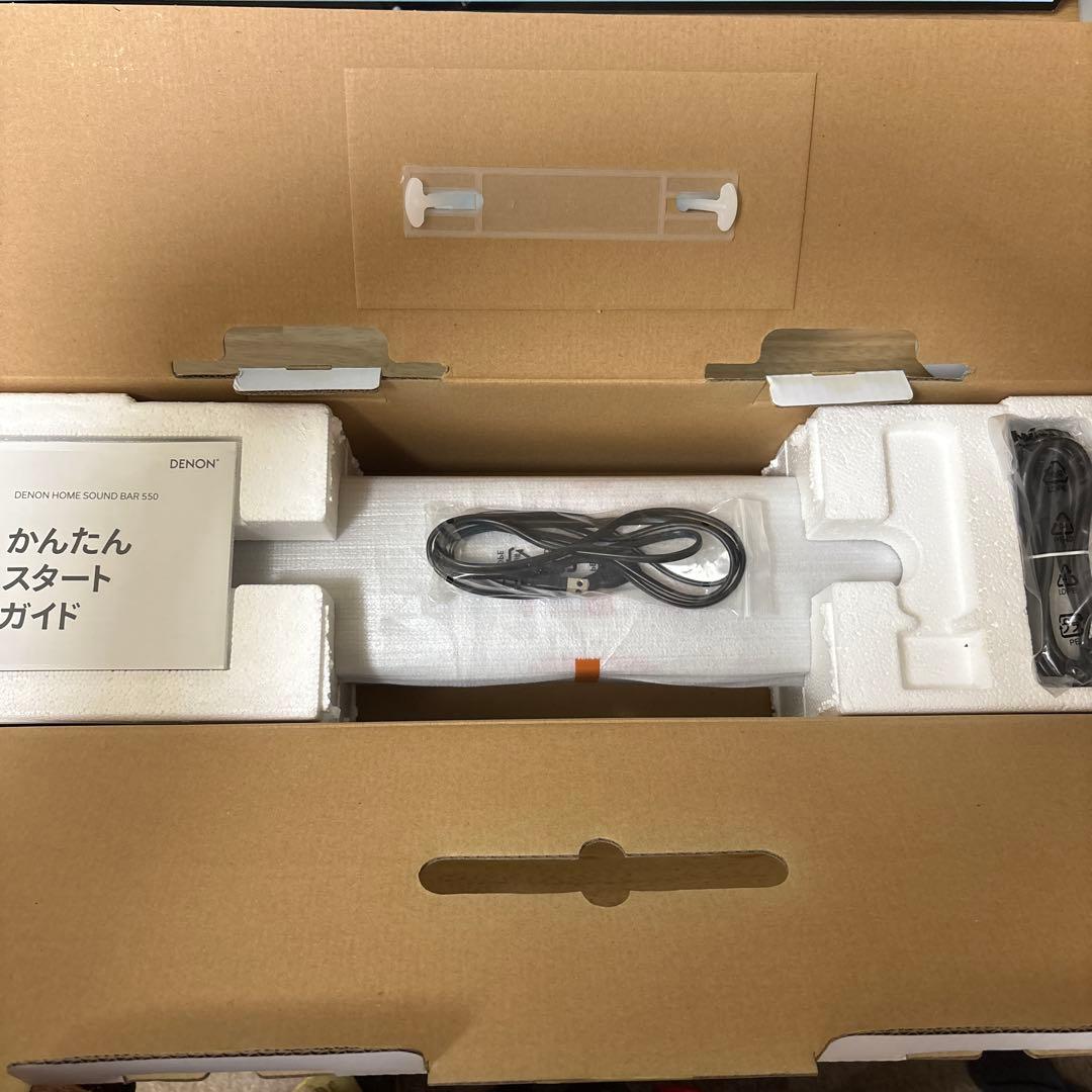 DENON  SOUND BAR 550 サウンドバー 美品