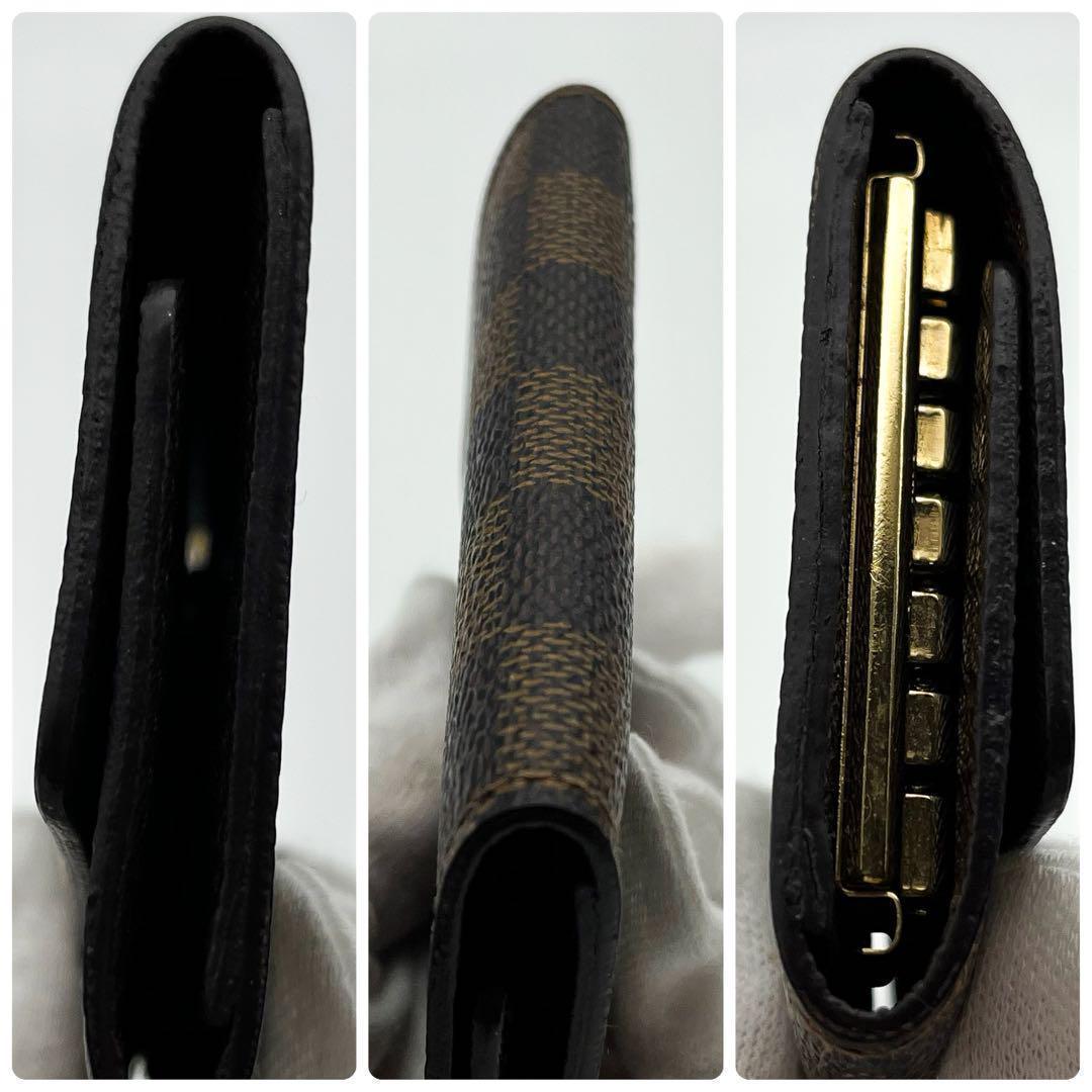 ルイヴィトン【最高級美品】ダミエエベヌミュルティクレ6キーケースキーリング