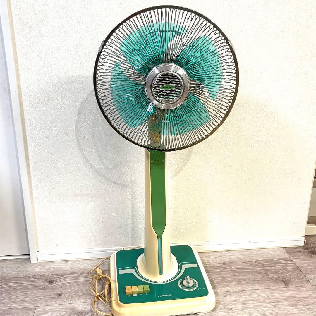 東芝扇風機　昭和59年　レトロ