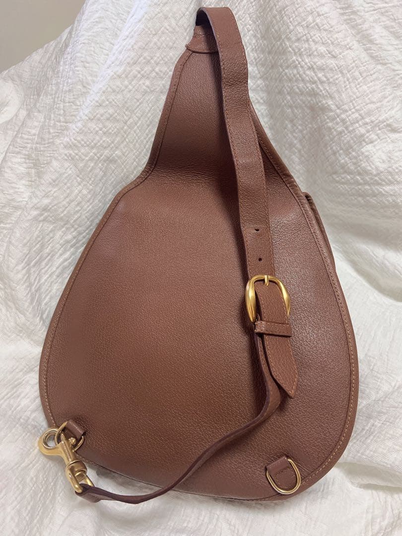 GUCCI オールドグッチ ワンショルダー バッグ スエード ホースビット