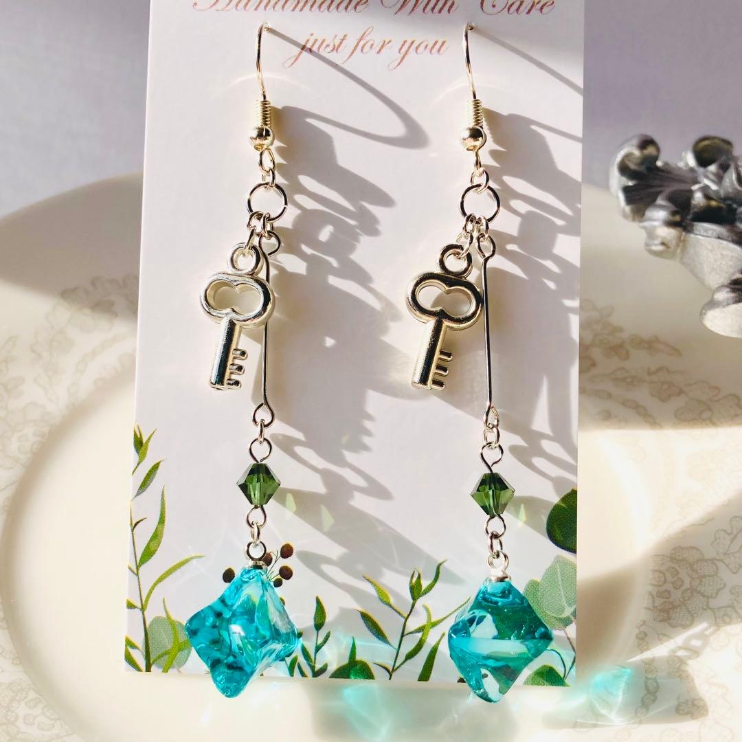 青山葵/レジンピアス20点