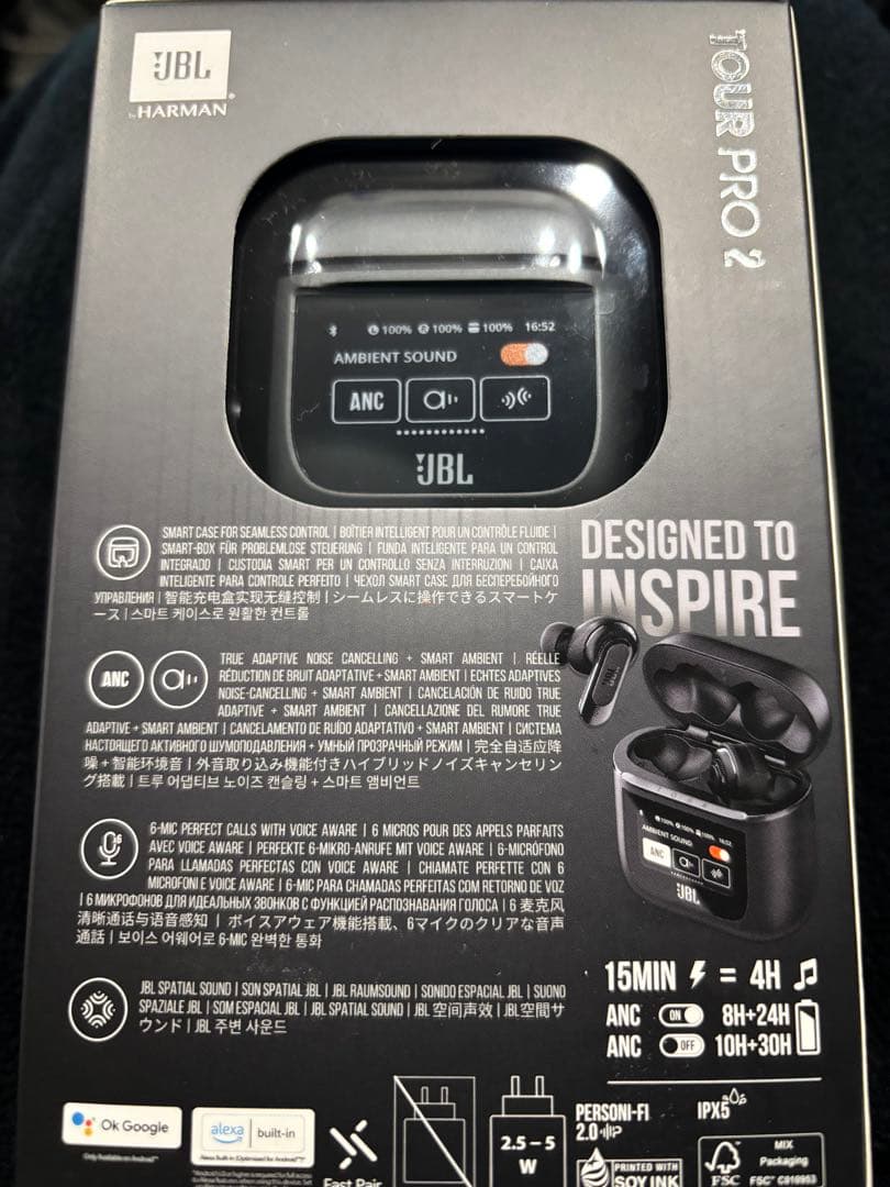 【新品】JBL Tour Pro 2 ワイヤレスイヤフォン