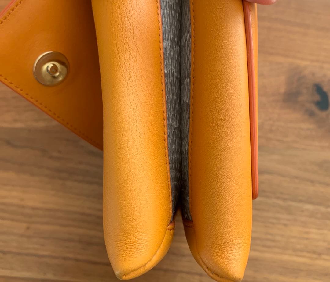 【美品】JIL SANDER ジルサンダー　バッグ　オレンジ