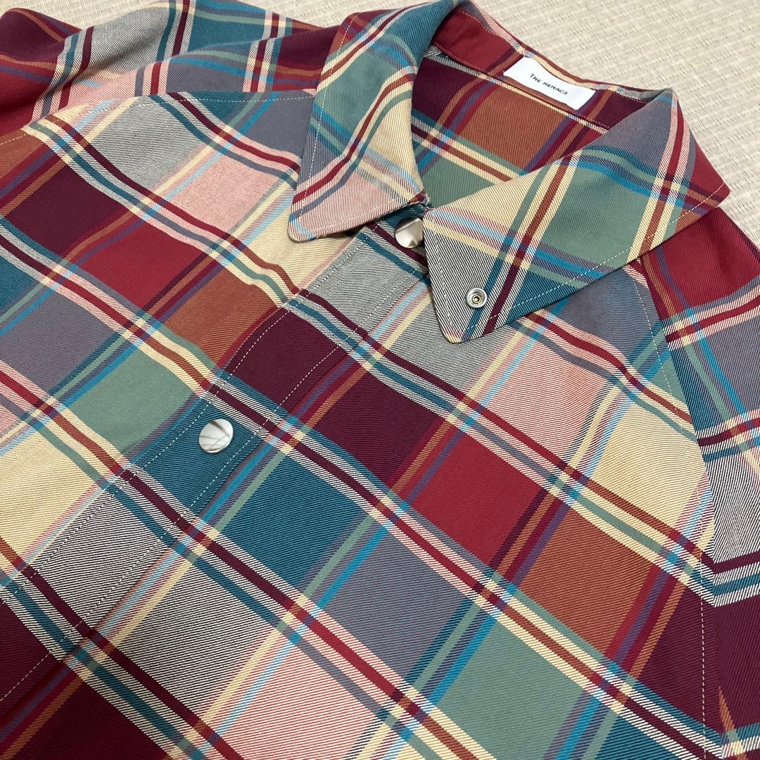 THE RERACS チェックブルゾン　サイズ48