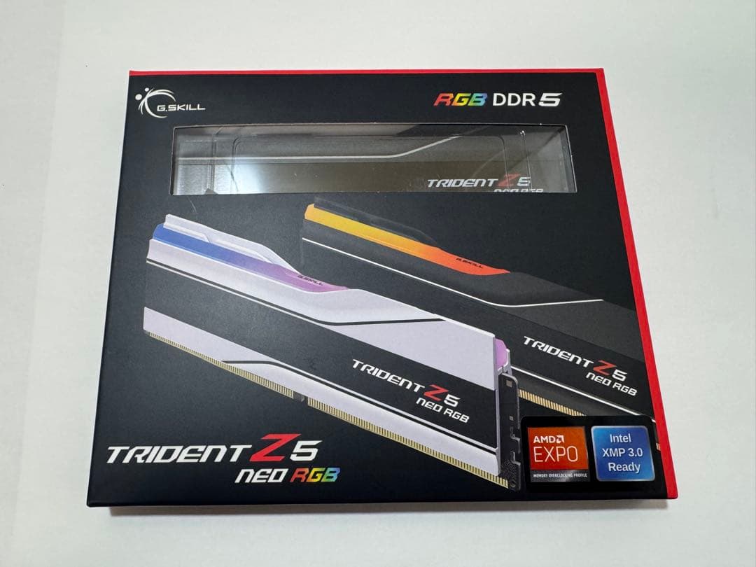 【MEM】G.SKILL DDR5 32GB RGB(16GBx2)【中古】