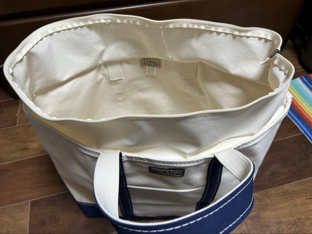 【未使用】L.L. Beanジップトップ・ボートアンドトートL