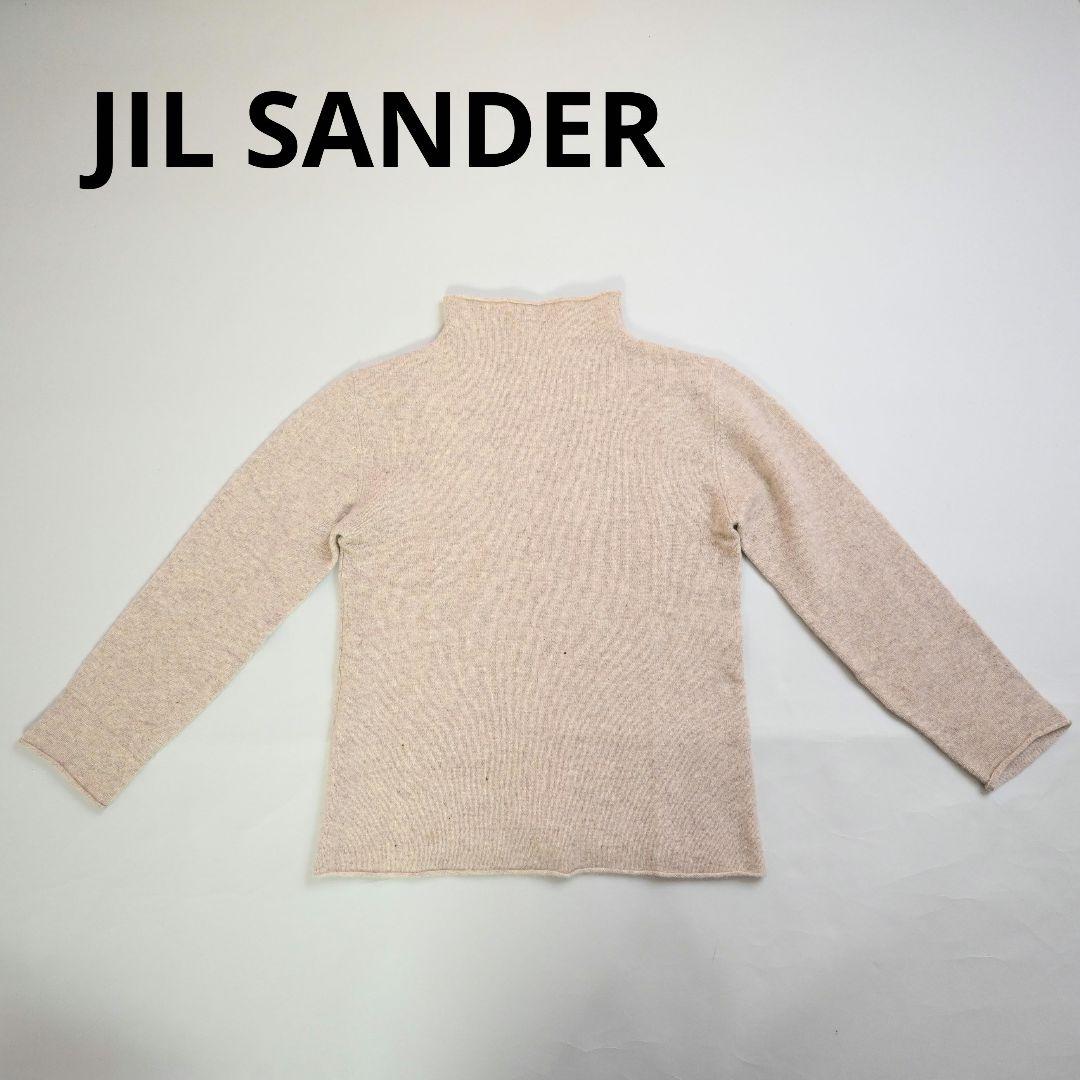 493★ JIL SANDER カシミヤ100% ハイネック ニット セーター