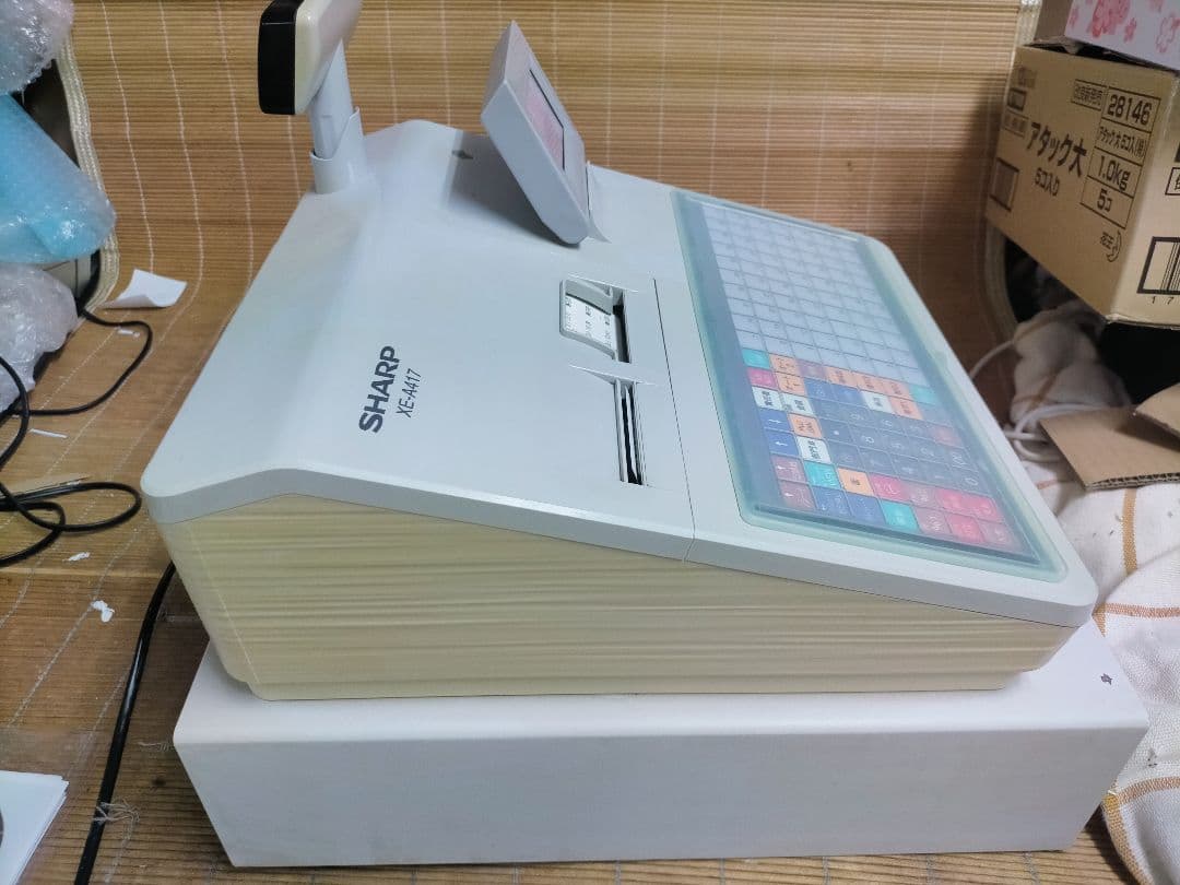 m*y様 シャープレジスター　XE-A417　PC連携売上管理　最上位機種　39