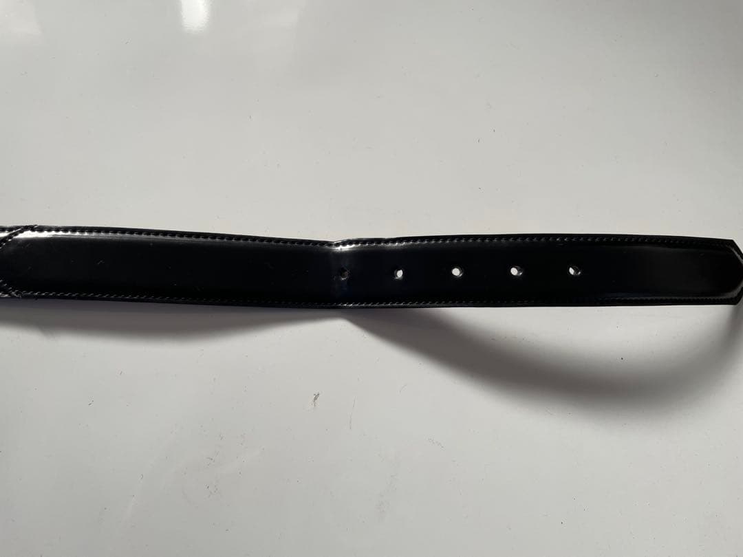 ALDEN コードバンベルト 黒　サイズ34/85cm