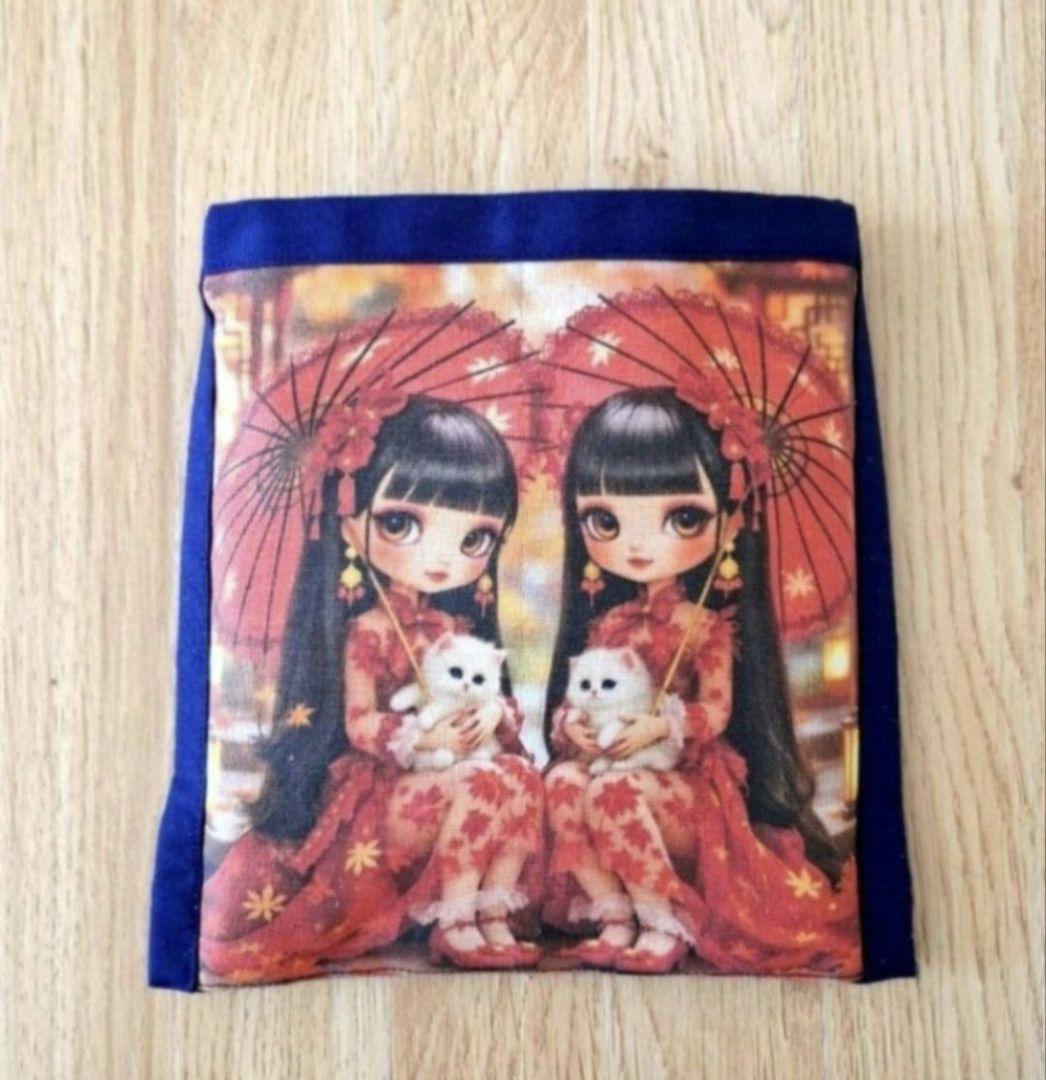 K☆K。。。★★様　 確認用　 【11月29日購入】エコバッグ　女の子パネル生地