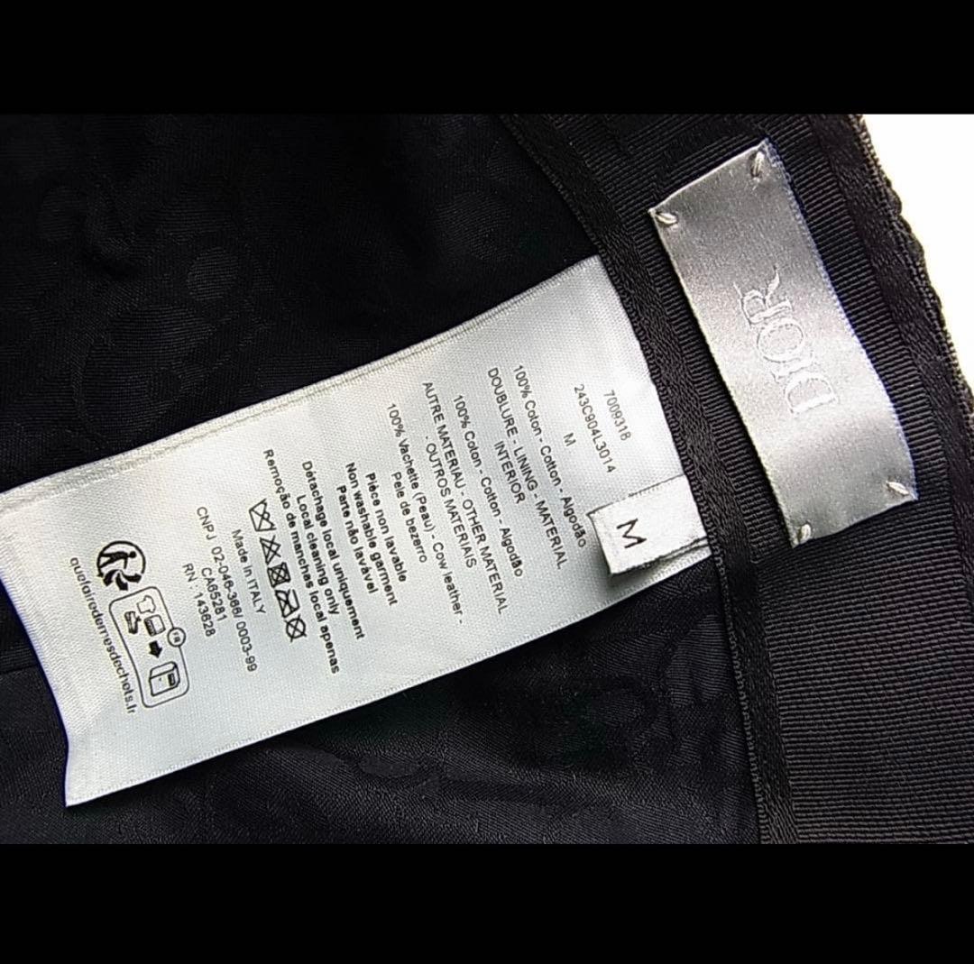 【正規品・美品】　DIORオブリークキャップMC