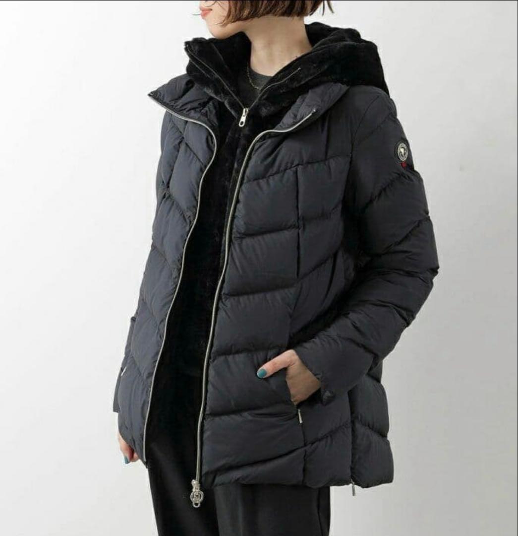 新品タグ付　CAPEHORN ALVAREZ ブラックダウンジャケット　42