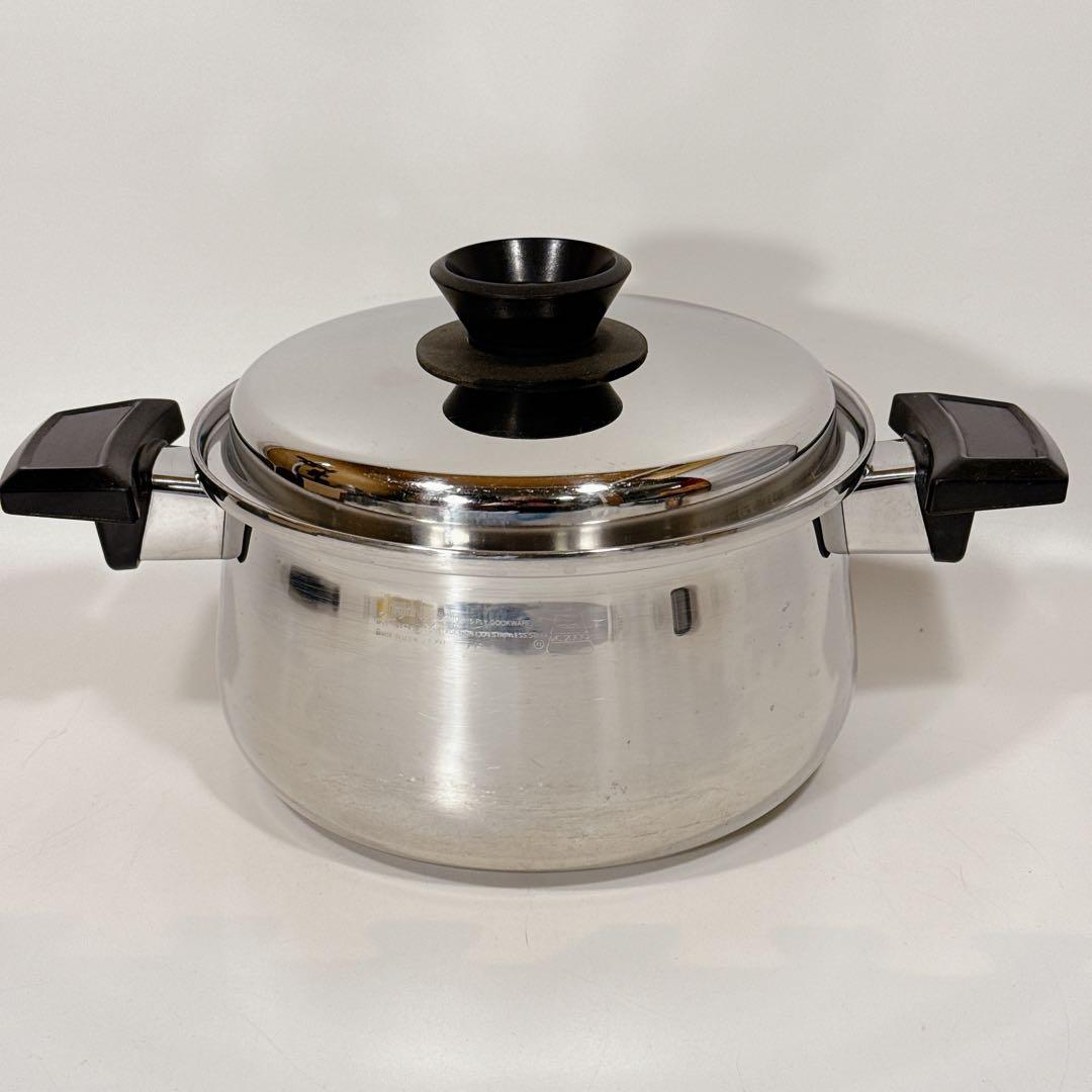 ロイヤルクイーン  QUEEN 3コート ステンレス鍋 IH対応