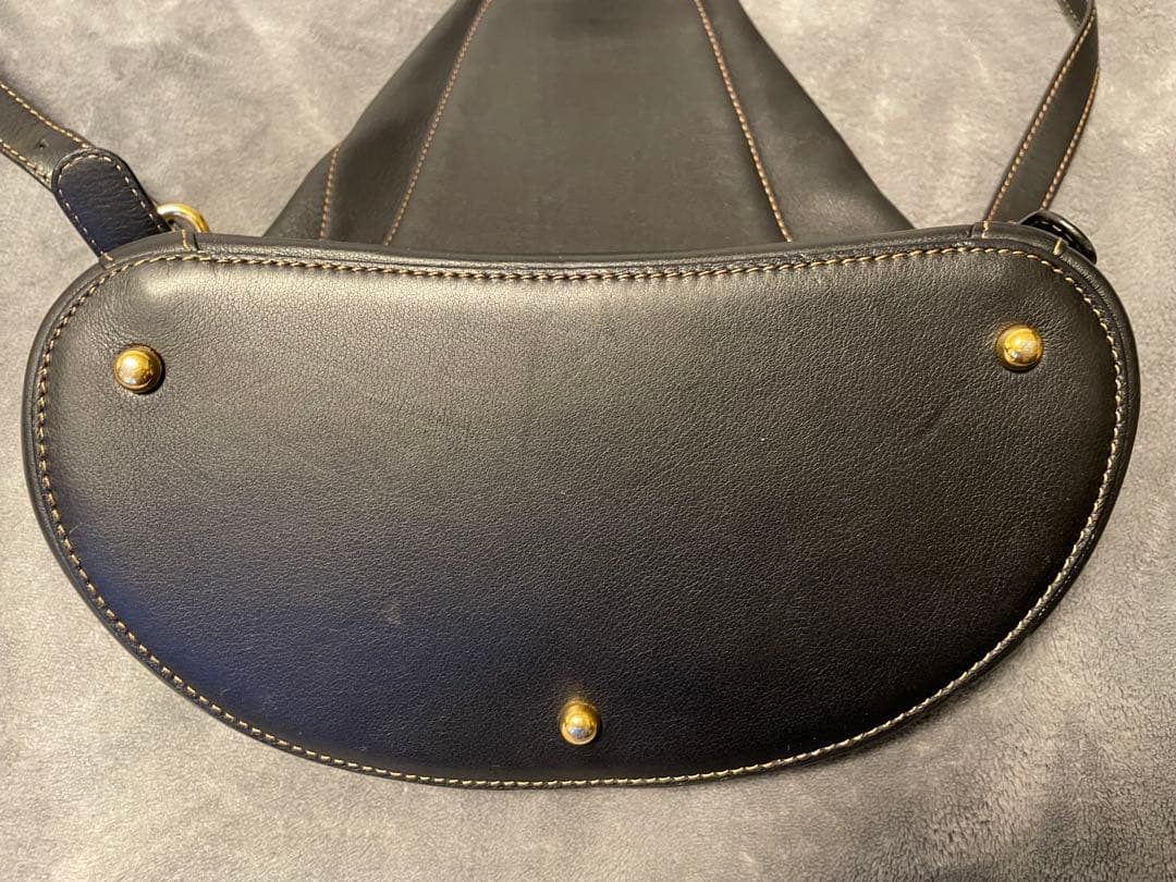 【美品】LOEWE アントン　バックパック　リュックサック　レザー　ブラック