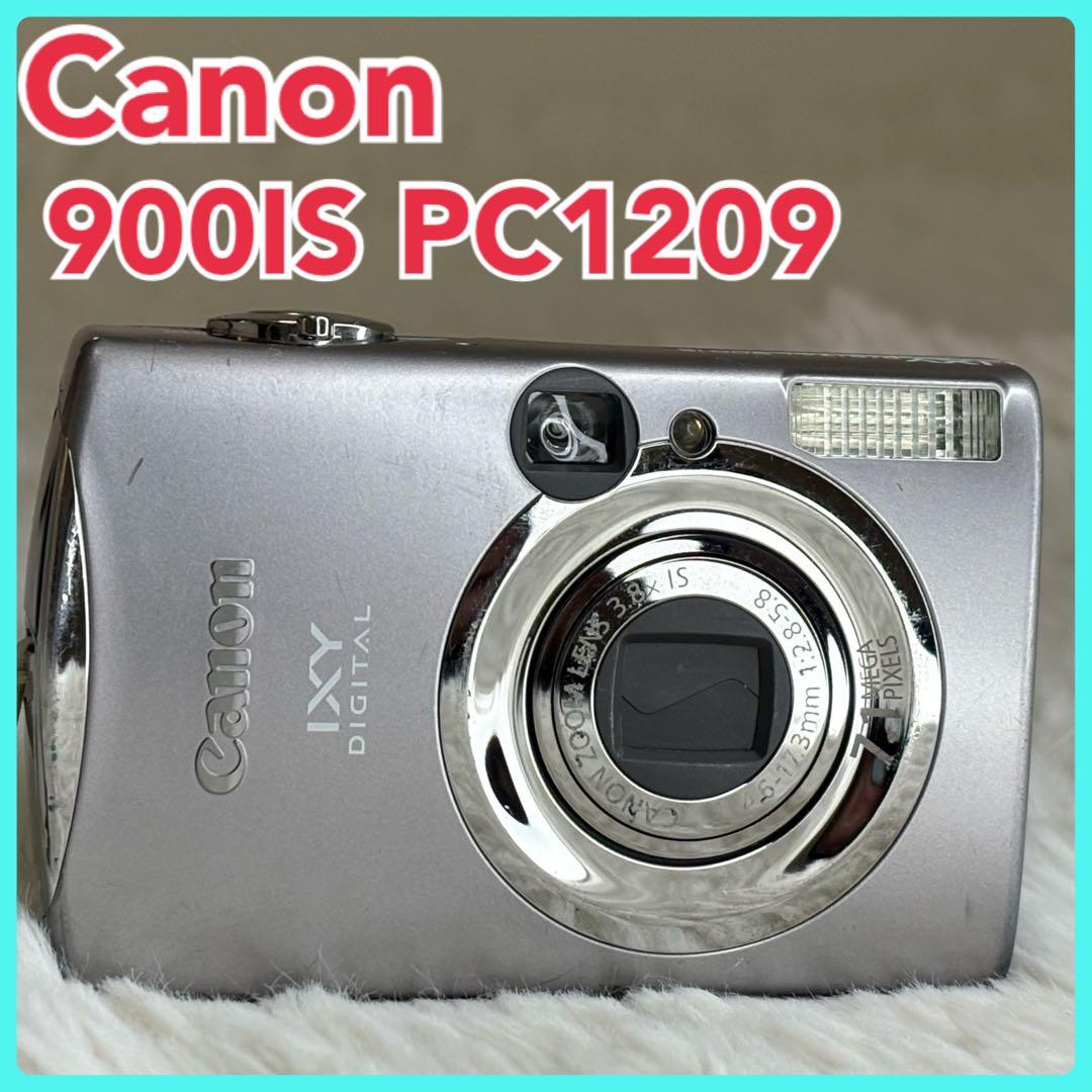 Canon カメラ　IXY 900IS PC1209 充電器　箱 コンデジ　可動