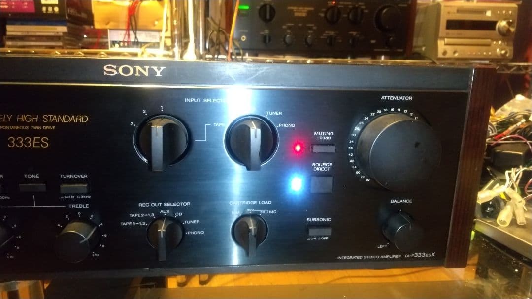SONY TA-F333ESX ステレオアンプ メンテナンス＆カスタム施工済み