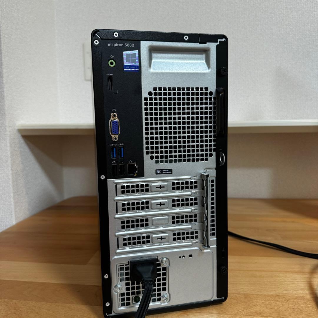 Windowsデスクトップ DELL PC Inspiron3880 256GB SSD/1TB HDD