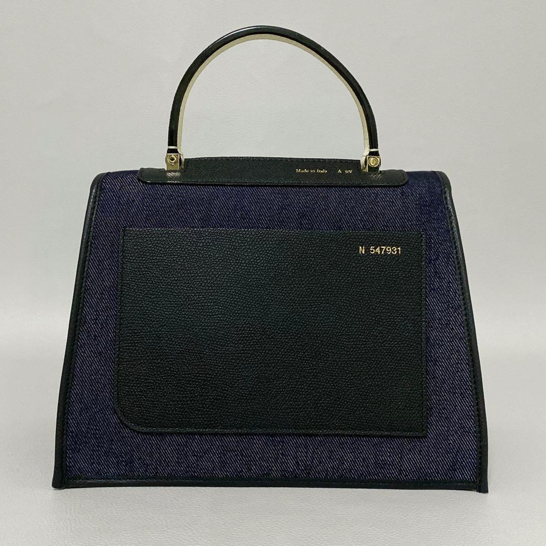 Valextra / バッグカバー ミニイジィデ用 デニム